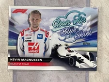 1x Kevin Magnussen #CABS-KM Clean Air, Blue Skies 2022 Topps F1 Racing Insert