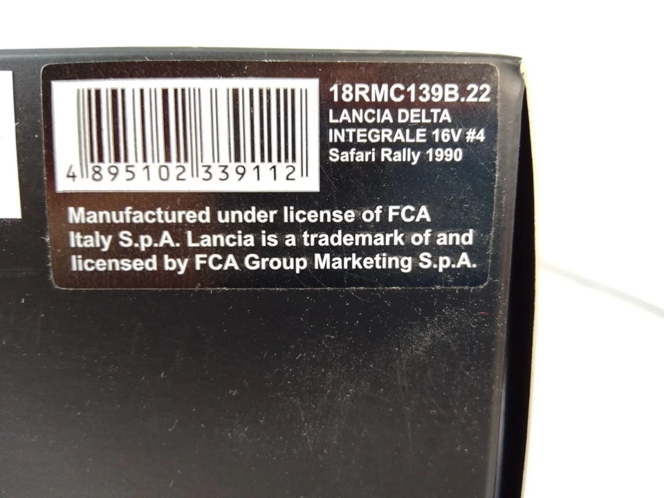 IXO Lancia Delta Integrale 16V MARTINI 4 Fiorio Safari 1990 1/18 18RMC139B.22 - Immagine 3 di 3