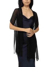 Giani Bernini Women's Pleated Chiffon Evening Wrap