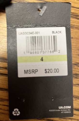 Under Armour Boys Black Shorts Size 4 Style UASGC04E-001 - Picture 3 of 3