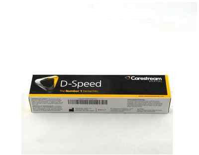 3D Dental D-Speed Intraoral Film #2 - D58, Pack Of 150 Films