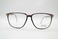 Vintage Flair 17 Purple Gray Black Oval Glasses Eyeglass Frame NOS
