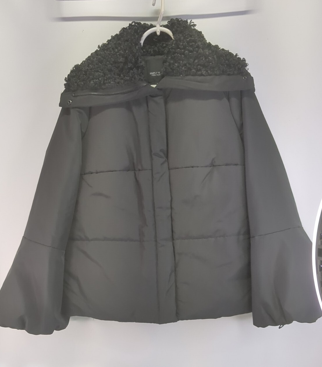 Simply VeraVera Wang Jacket Size S Color Black