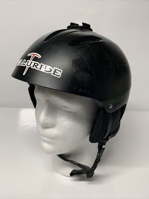 bevel snowboard helmet Giro Bevel Ski Snowboard Helmet Medium (55.5cm-59cm), Matte Black w/ GoPro  Mount