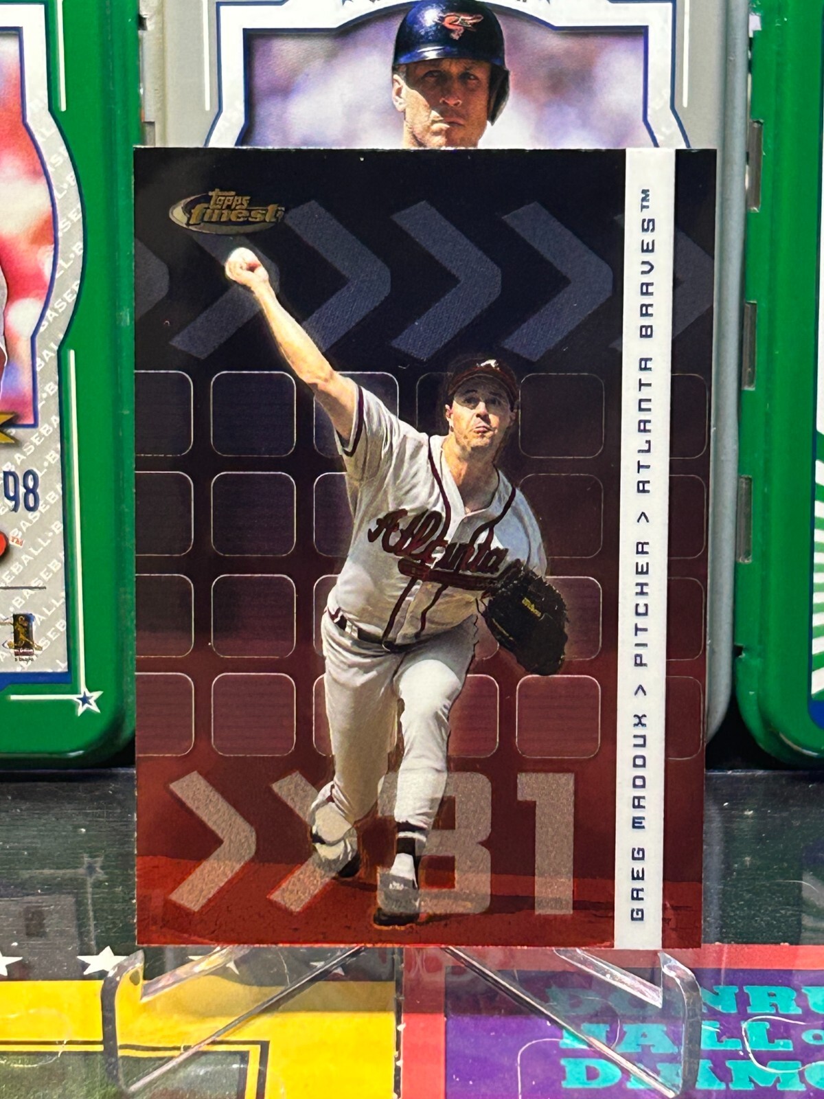 2002 Finest #90 Greg Maddux