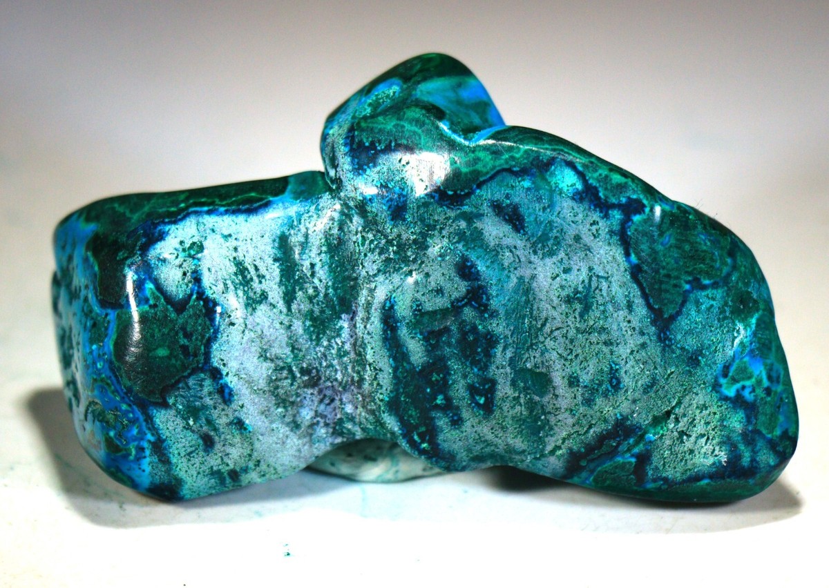3.45 inch 4.8 oz Top Vivid Chrysocolla with Malachite, Congo