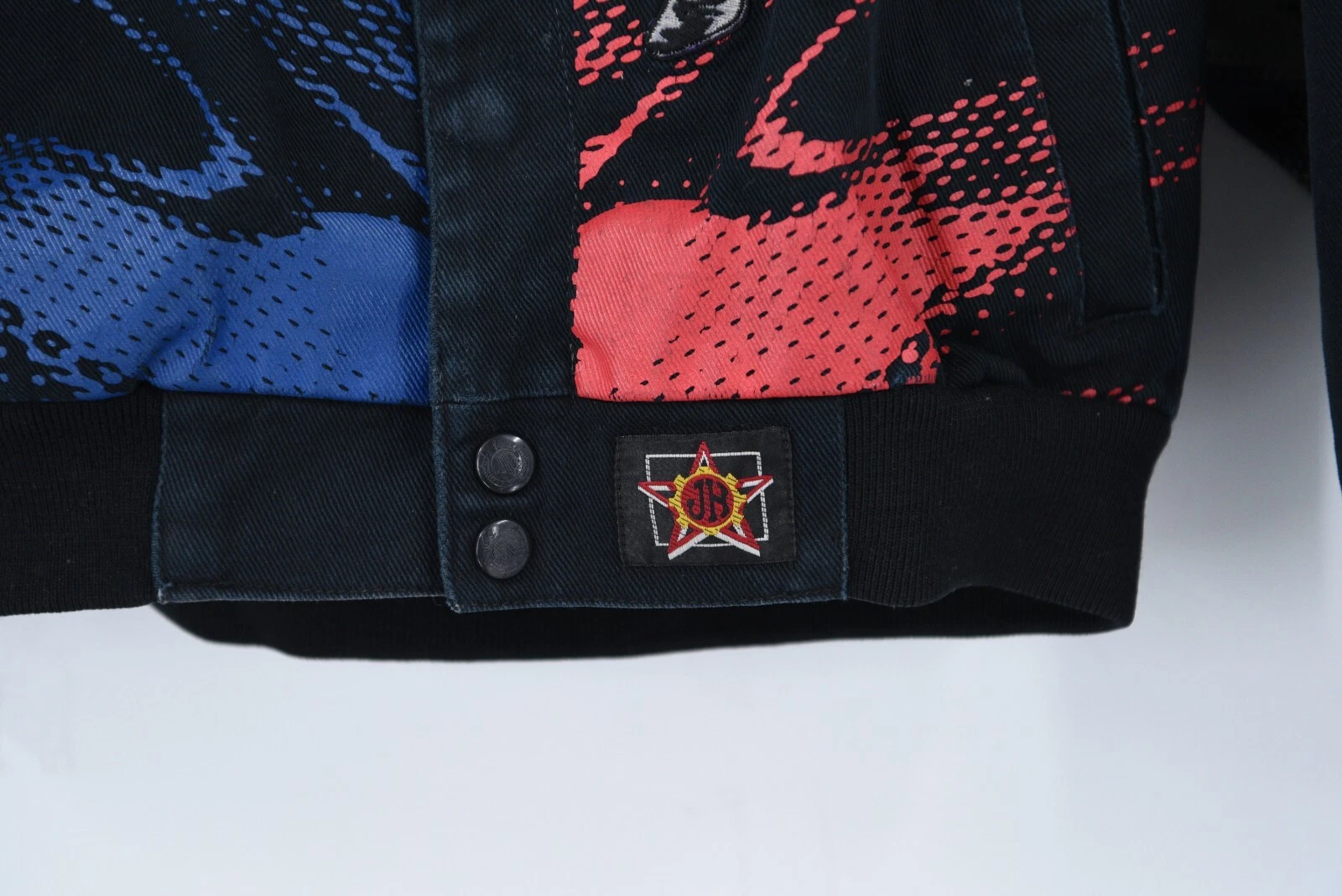 Batman Joker Jeff Hamilton Youth Medium Baseball Jacket