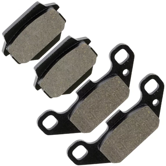 Pastilhas de freio dianteiro 2 PK para Suzuki Quadracer 500 LT500R 1987 1988 1989 1990 - Imagem 4 de 4
