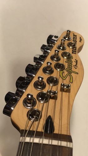 Fender Squier Telecaster 12-string Conversion, New
