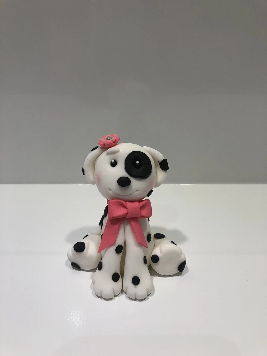 3D Puppy Dog Fondant Cake Topper Decoration Birthday. eBay