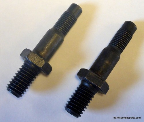 1967-79 Pontiac V8 Pair 3/8" Rocker Arm Studs OEM GM Type 2