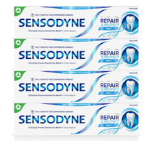 Image of Sensodyne Repair &Protect Toothpaste with Novamin 75ML Stronger Repair Pack Of 4