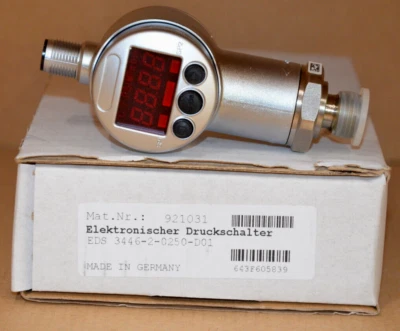 Hydac EDS 3000 Elektronischer Druckschalter 921031 DMG MORI 46328/2451555 NEU