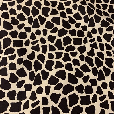 ''Jungle Fever'' Black & White Giraffe Print By Doss & Schuster For FreeSpirit BTY