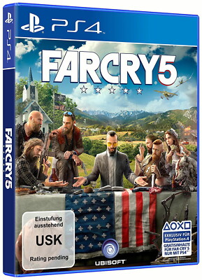 Far Cry 5 (Sony PlayStation 4, 2018) PS4