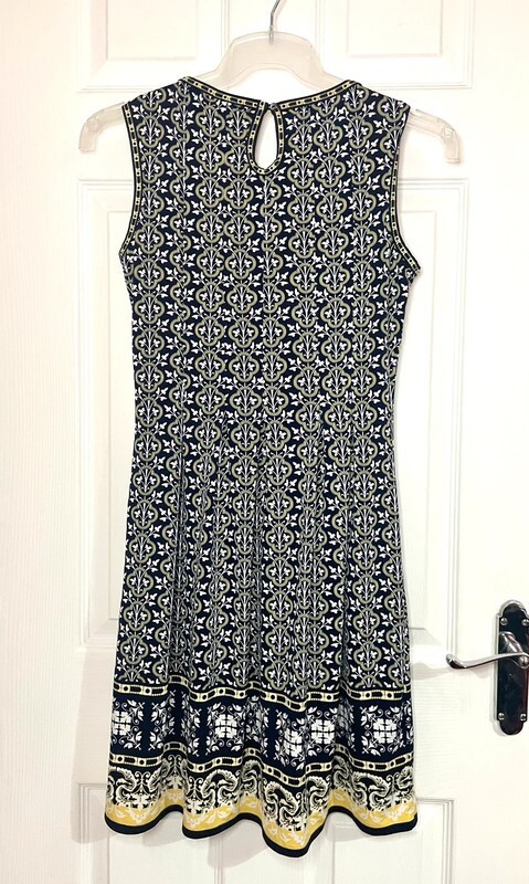 Max Studio Multicoloured Geometric Pattern Pleate… - image 10