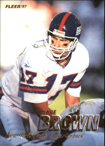 1997 Fleer Dave Brown #397