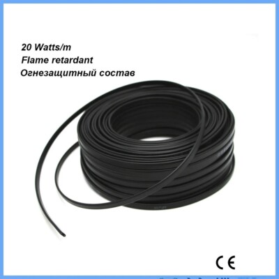 Self-regulating Heating Cable Insulated PVC Flexible Pipe Freeze Protection