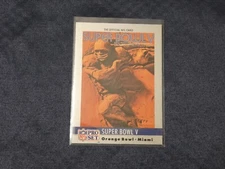 Pro Set Super Bowl V Card, Fresh Out of Pack (Nov. 2023)