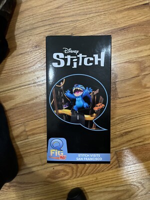 Disney Stitch Visits San Francisco 10.5 Inch QMX Q-Fig Max Elite Diorama Statue