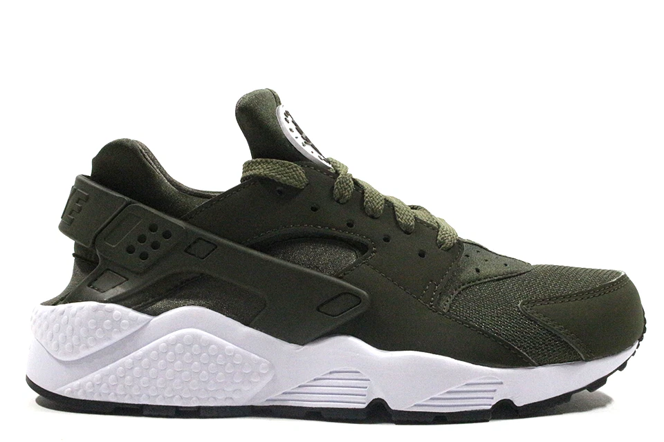 Temeridad número Supervivencia Size 11.5 Men AIR HUARACHE NikeShoes 318429 306 Green CARGO KHAKI Black |  eBay