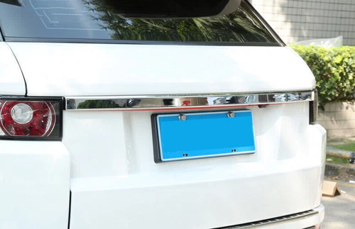 Tapa de maletero de puerta trasera cromada para Range Rover Evoque 2012-2019 - Imagen 2 de 6