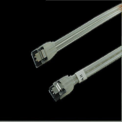 OKGEAR GC18ATASM 18 inch SATA 3.0 cable,straight to straight silver color