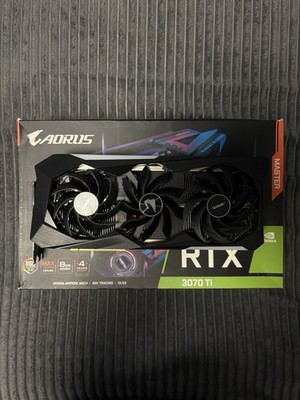 Gigabyte AORUS GeForce RTX 3070 Ti Master 8GB GDDR6X Grafikkarte