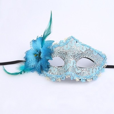 1Pc Masquerade Eye Mask Black Lace Fancy Dress Lady Party Halloween Christmas