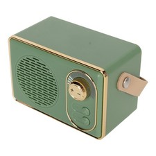 Retro BT 5.0 Speaker Vintage Mini BT Speaker Memory Card AUX USB Rechargeable