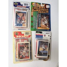Vintage Basketball Card Lot Upper Deck Knicks Rockets Shaq College Greats Sealed