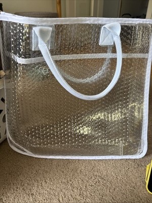 Coccinelle Shopper Transparent/Weiß