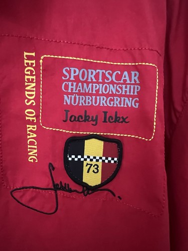 Jacky Ickx Racing Legends Shirt Rare 1973 Red Size XXL - Bild 2 von 18