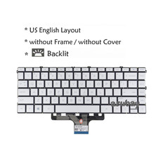 US Laptop Keyboard For HP Pavilion 14-dw 14m-dw 14-dv 14t-dv 14-ec 13-bb Backlit