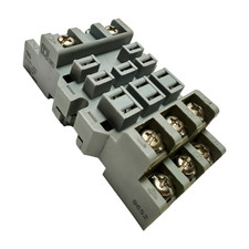 Square D 8501 NR82 Relay Socket Base Series B, 15A, 300V  Free Shipping 