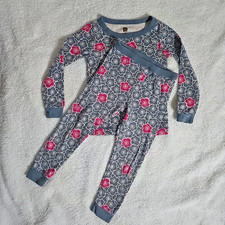 Tea Collection Snug fitting Goodnight Pajama set 100 Cotton Floral Geometric 3T