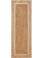 Benuta Pure Jute LäUfer Jutta Weiß 80X250 Cm Handgewebt Natur Teppich Flur