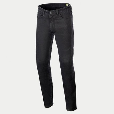 Alpinestars Herren Denim Jeans - Copper V3 Pant (Black Rinse)