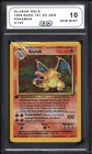 Pokemon 1999 Glurak Charizard 4/102 Holo Base Set 1st Edition German MEW 10