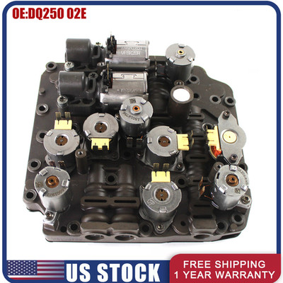 DQ250 DSG 6 Speed Transmission Valve Body 02E Electromechanical For Audi VW