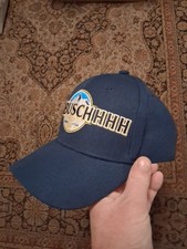 New Busch Beer Hat Anheuser-Busch Cap Snapback NOS Navy Blue Made in USA