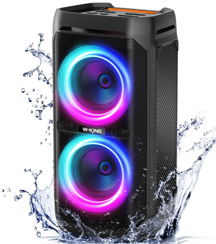 W-KING T11 Portable Bluetooth Speaker 240W Loud Boom Box&Deep Bass Subwoofers