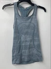 Lululemon Womens Blue Swiftly Speed Scoop Neck Racerback Pullover Tank Top 4