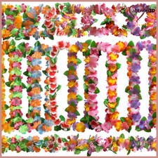 Hawaiiketten Set 40 Stück Blumenketten mit S...