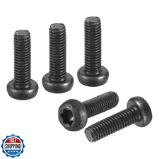 DTGN M3x10mm Pan Head Torx Security Screw - 100Pack - Good for Machinery - Ca