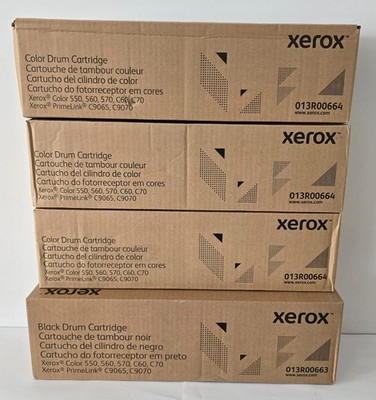 Original Trommel Xerox 013R00664 Color - 3St. black 013R00663 - 1 St. Xerox C70