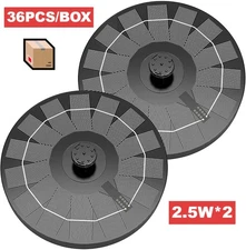 AISITIN Solar Water Fountain 2.5W: 6 Nozzles, Floating Pump – 1/2/36 Pack