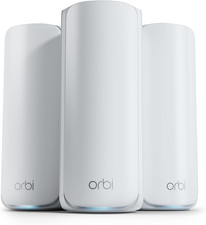Orbi 770 Series Tri-Band Wifi 7 Mesh Network System RBE773 - Router  2 Satell