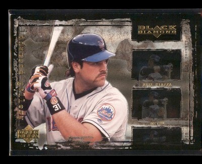2000 Upper Deck Black Diamond Rookie Edition Mike Piazza #G5 Diamond Gallery