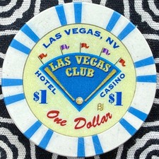 Las Vegas Club 1 Las Vegas, Nevada Casino Chip V109